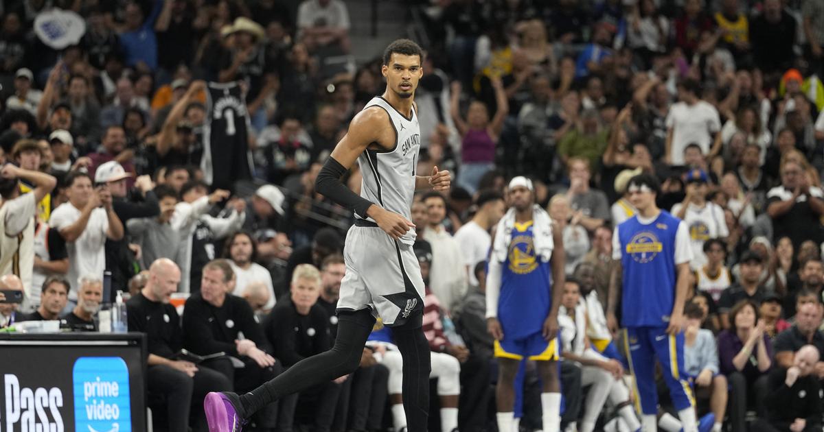 coup d’arrêt pour Wembanyama, touché au mollet