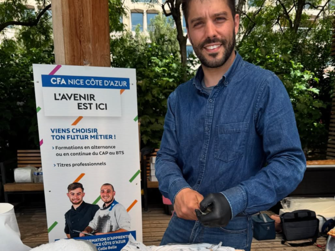 À Nice, Quentin le poisso