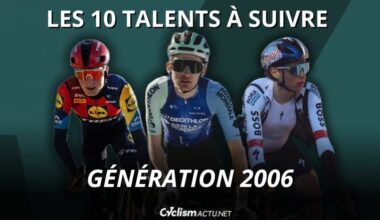 Cyclisme. Analyse - Seixas, Philipsen... Les 10 grands talents à suivre de la génération 2006