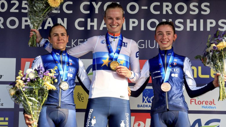 Cyclo-cross. Cyclo-cross. Championnats d'Europe - Les Françaises Géry et Muller battues par Leonie Bentveld