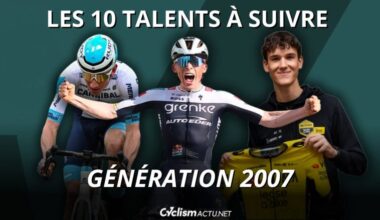 Cyclisme. Analyse - Les 10 plus grands talents à suivre... de la génération 2007