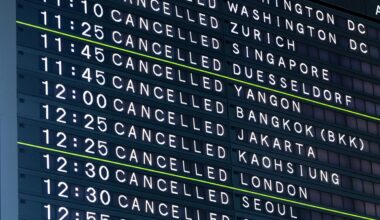 Dimanche 9 novembre, plus de 25 000 vols retardés et près de 3 000 annulés aux USA à cause du shutdown - Crédiphotos : depositphotos @ronniechua