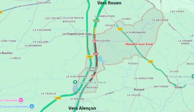 Accident sur l’A28 : un poids lourd et deux voitures impliqués, la circulation coupée vers Rouen