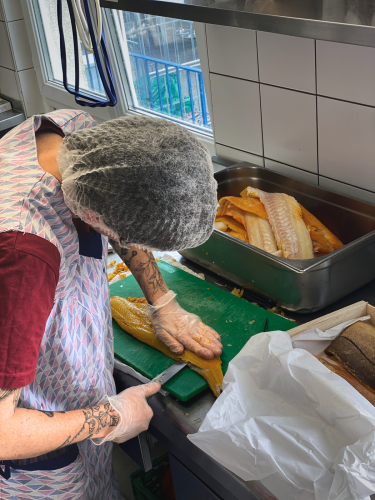 Préparation repas Abribus