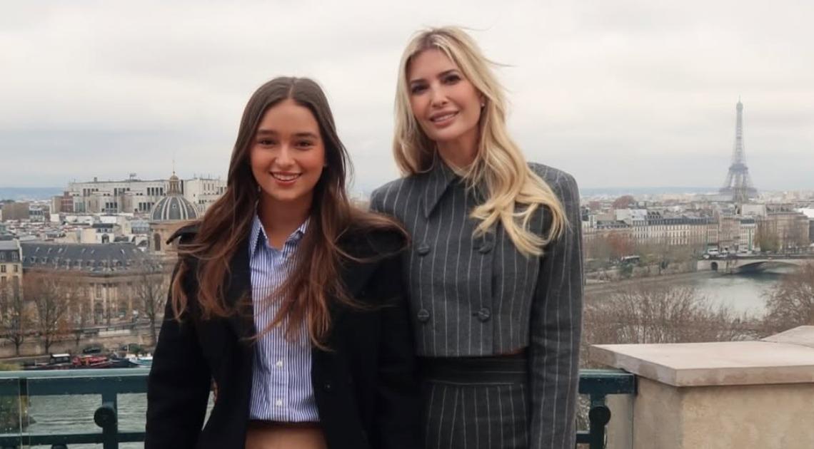 Macarons, balade à cheval et brocante... le séjour automnal d’Ivanka Trump et de sa fille aînée Arabella à Paris