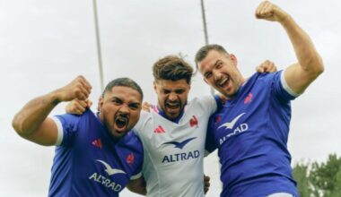 les Bleus arboreront une nouvelle tunique face à l’Afrique du Sud