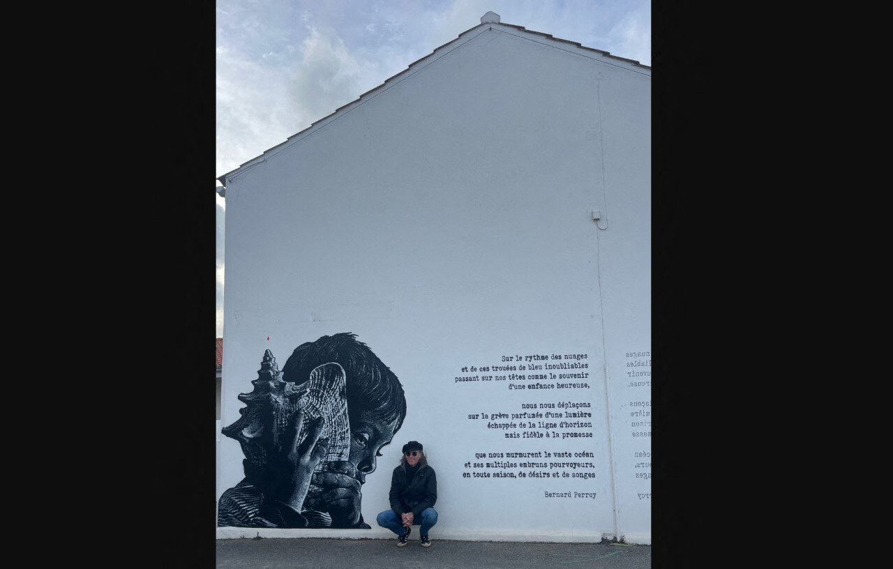 La nouvelle œuvre d'un célèbre artiste s'invite sur l'île de Noirmoutier