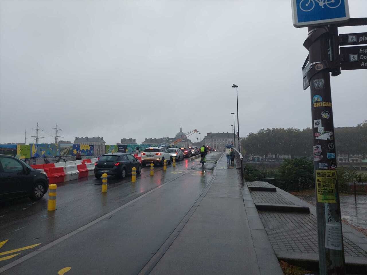 pourquoi la circulation sera temporairement fermée