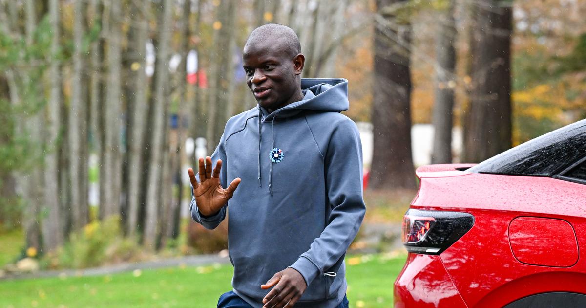 Kanté en jogging, Koundé sort le grand jeu ... En images, l’arrivée des Bleus à Clairefontaine - Le Figaro