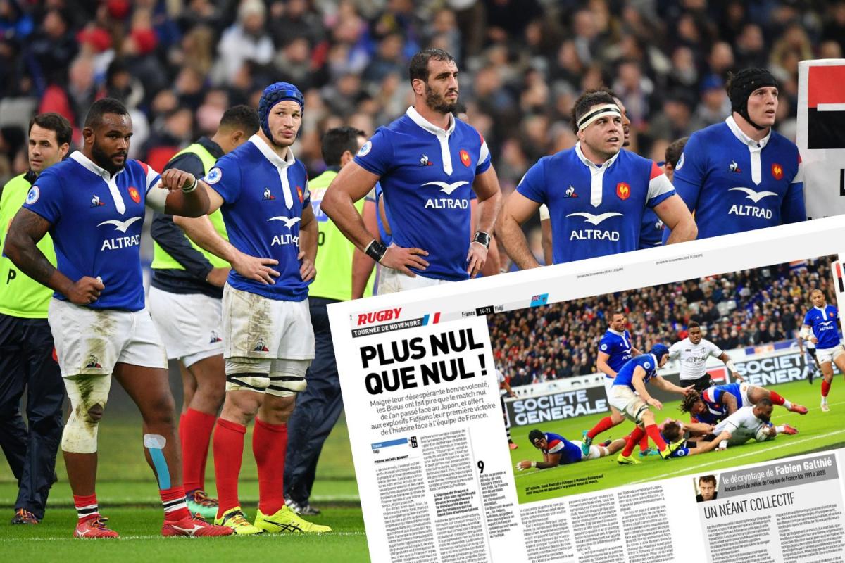 La claque de 2018 face aux Fidji : le jour où le XV de France a été « plus nul que nul » - L'Équipe