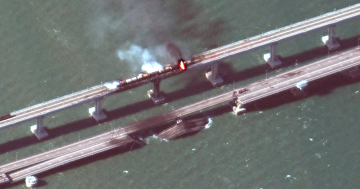 huit personnes condamnées à la perpétuité pour l’explosion du pont de Kertch en Crimée en 2022