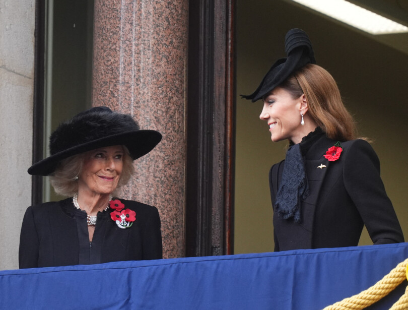 La reine Camilla et Kate
