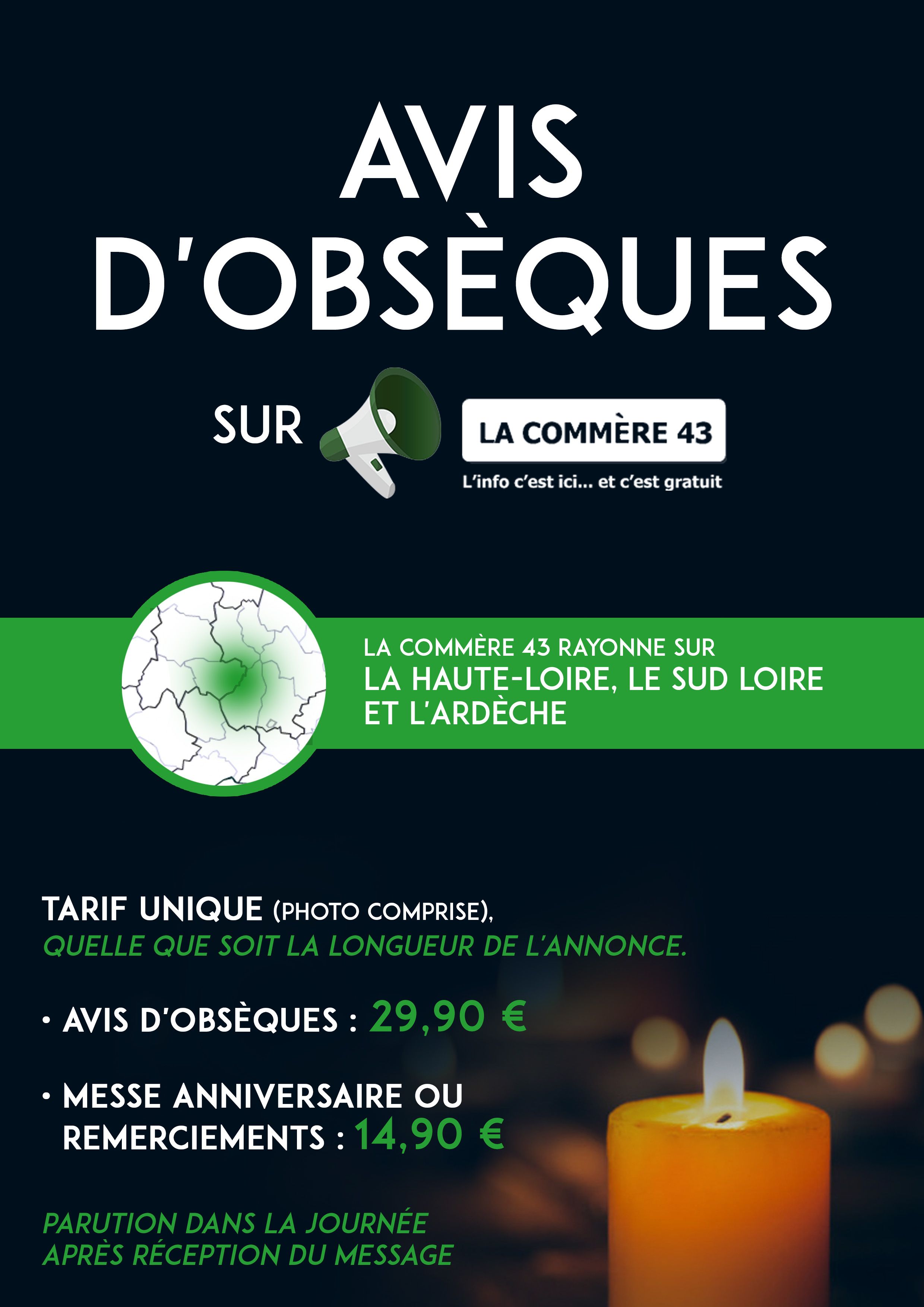 Avis obsèques Commère