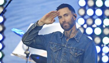 "Que lui arrive-t-il ?", Adam Levine des Maroon 5 inquiète avec sa nouvelle apparence physique, les internautes persuadés du pire