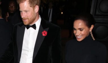 Le duc et la duchesse de Sussex se rendent à l'anniversaire de Kris Jenner dans la demeure de Jeff Bezos ce samedi 8 novembre 2025.