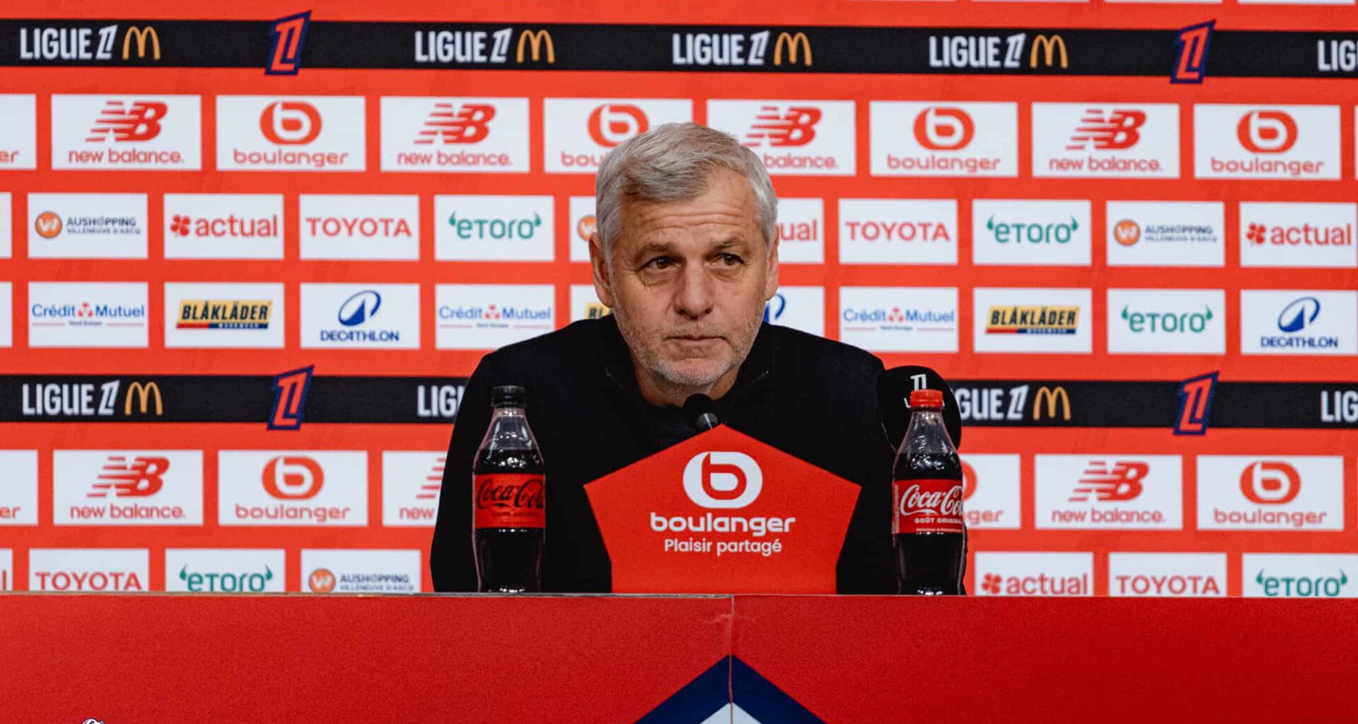 La réaction de Bruno Genesio après LOSC - Dinamo Zagreb : "Il y a eu plein de bonnes choses"
