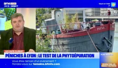 Café Climat test de phytoépuration sur les péniches balthazar et Friponne