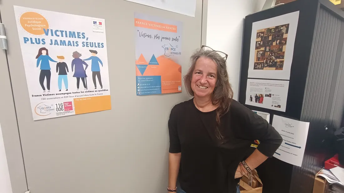 Camille Dormegnies, directrice de France Victimes à Nantes