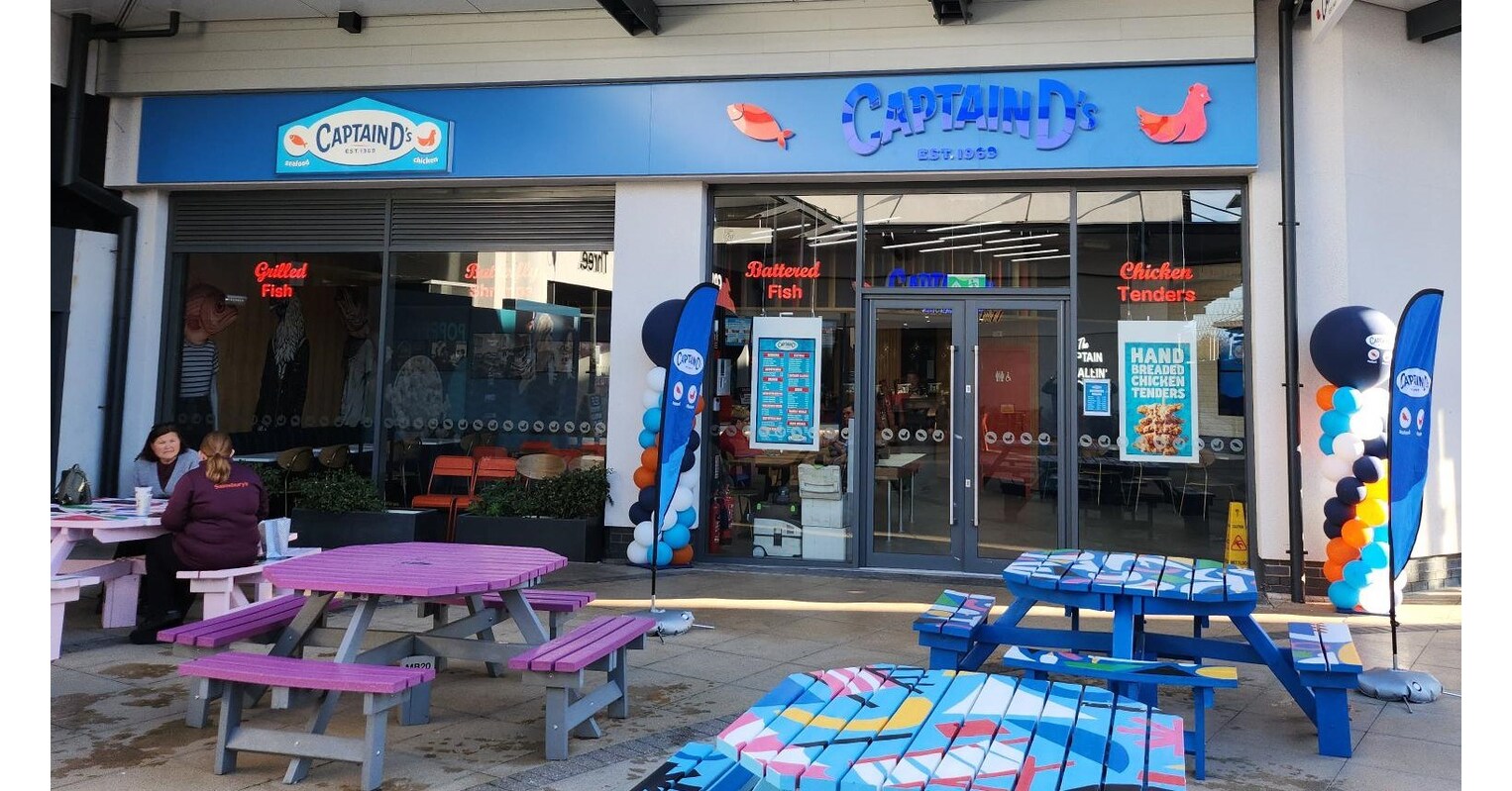 Captain D's fait sensation au Royaume-Uni avec l'ouverture de son premier restaurant européen