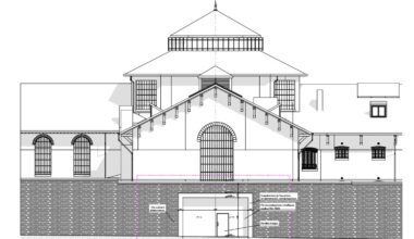 des coups de pioches dans le mur de la prison Jacques Cartier – Alter1fo