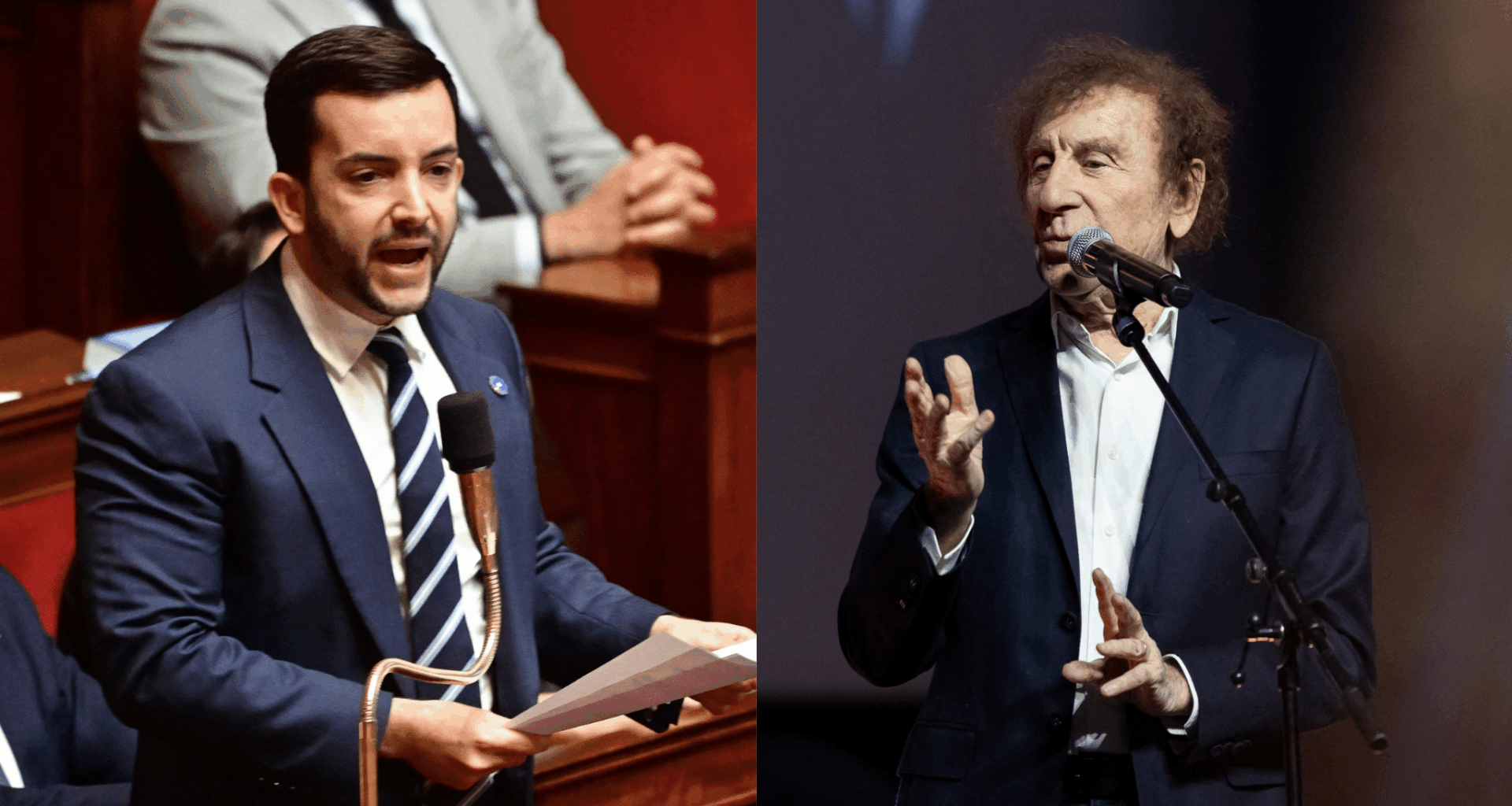 Le député RN Jean-Philippe Tanguy insulte Alain Souchon