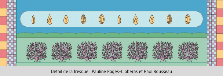 Montpellier | Le Cirad imagine une fresque monumentale le long de la ligne 5