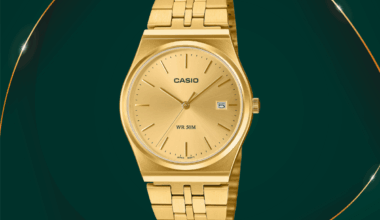 Casio lance une nouvelle montre en métal doré aux États-Unis
