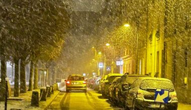 Les premières images de la neige à Paris et dans la région
