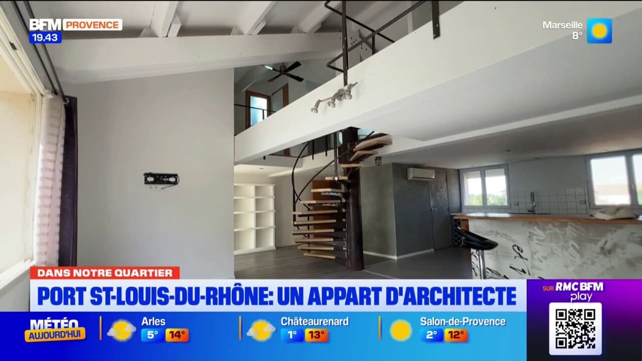 un appartement d'architecte à Port Saint-Louis-du-Rhône