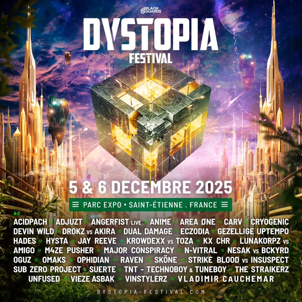 Programmation 2025 de Dystopia Saint-Etienne