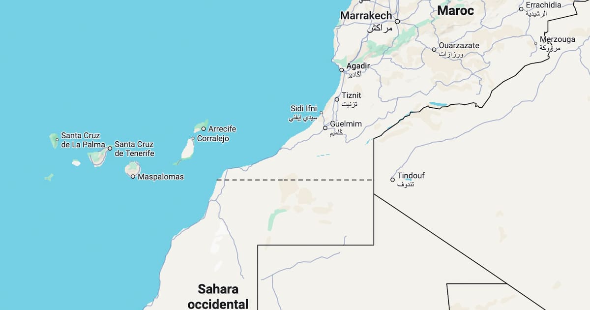 Sur Google Maps au Maroc, la ligne séparant le Sahara occidental du pays a déjà disparu – Libération