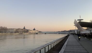 Berges du Rhône à Lyon
