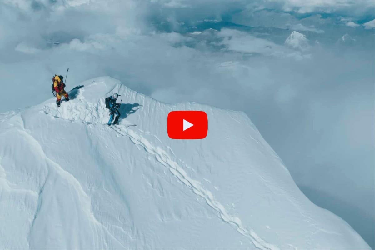 les images exceptionnelles de la descente historique d’Andrzej Bargiel – Alpine Mag