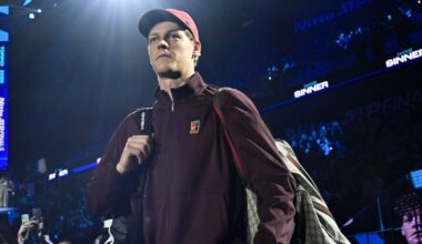 Jannik Sinner défiera Alexander Zverev ce mercredi. (Getty Images)