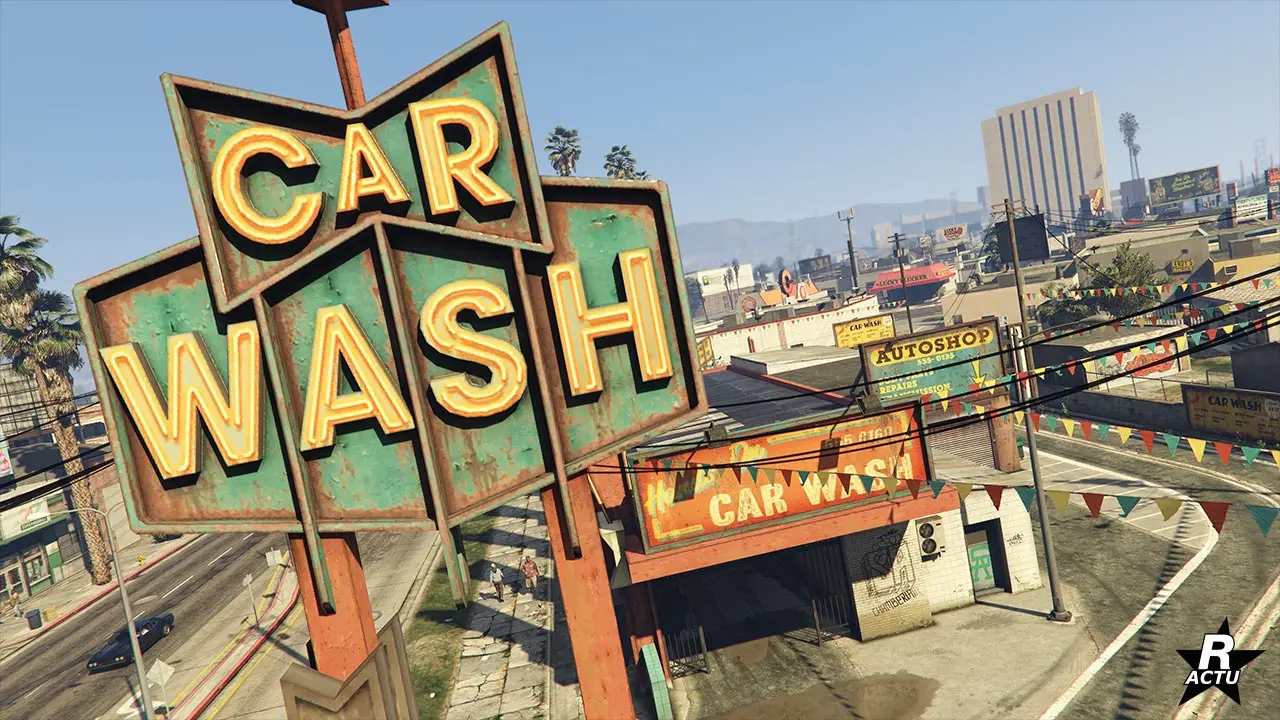 Image de la station de lavage Hands On de la mise à jour Money Fronts de GTA Online