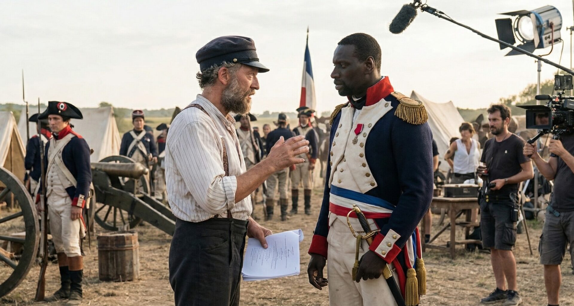 Figurants divers pour "Dumas, Diable Noir" de Ladj Ly avec Omar Sy et Vincent Cassel