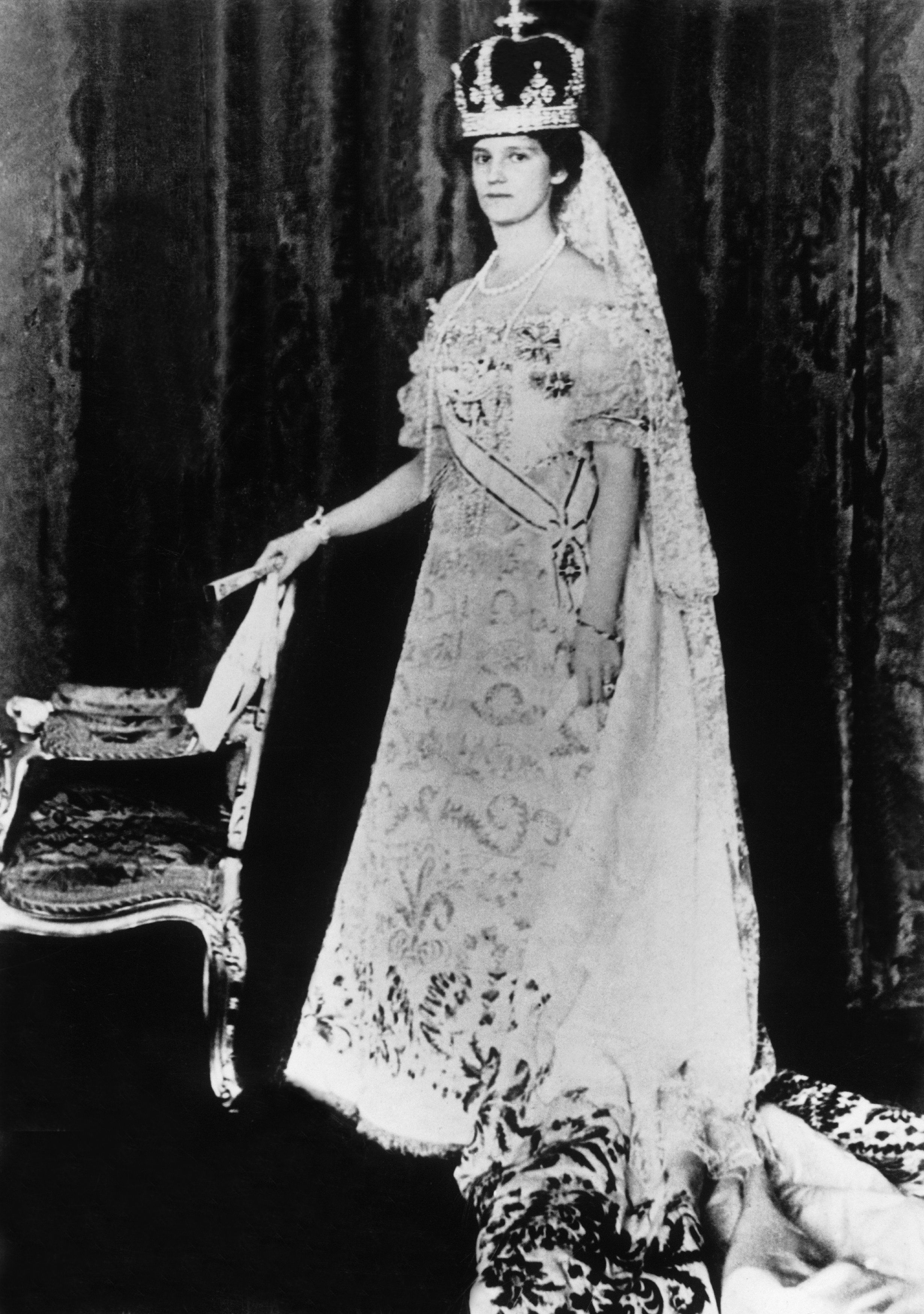 L'impratrice Zita d'Autriche.