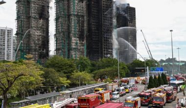 Au moins 55 morts dans l’incendie de plusieurs gratte-ciel… Ce que l’on sait sur l’incendie géant à Hongkong - Libération