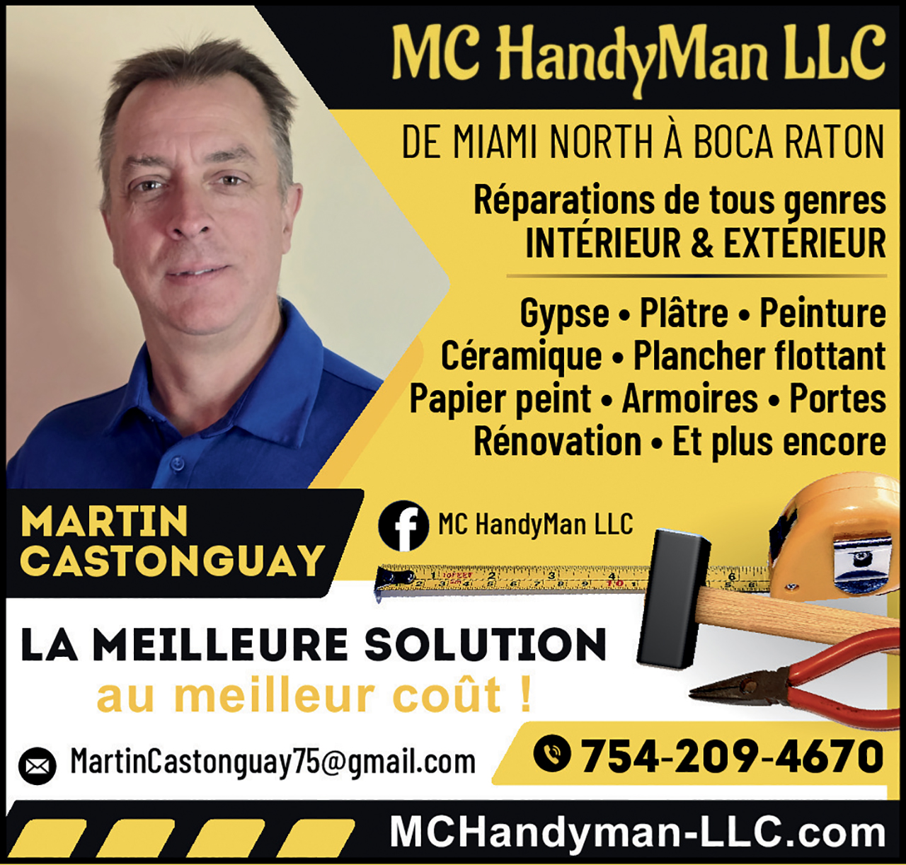 MC HandyMan : Martin Castonguay