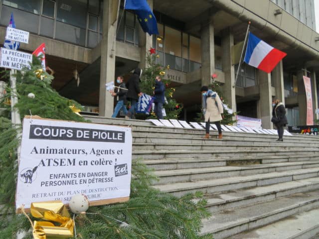 Sud Collectivités territoriales accuse la Ville de Grenoble de restreindre le droit de grève des Atsem et agents du périscolaire