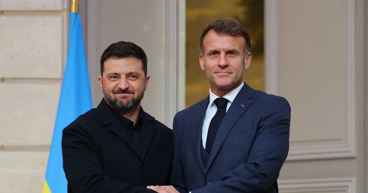 Macron recevra Zelensky lundi à Paris, pour parler plan de paix et garanties de sécurité – Libération