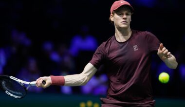 Sinner fait la course en tête en finale face à Auger-Aliassime