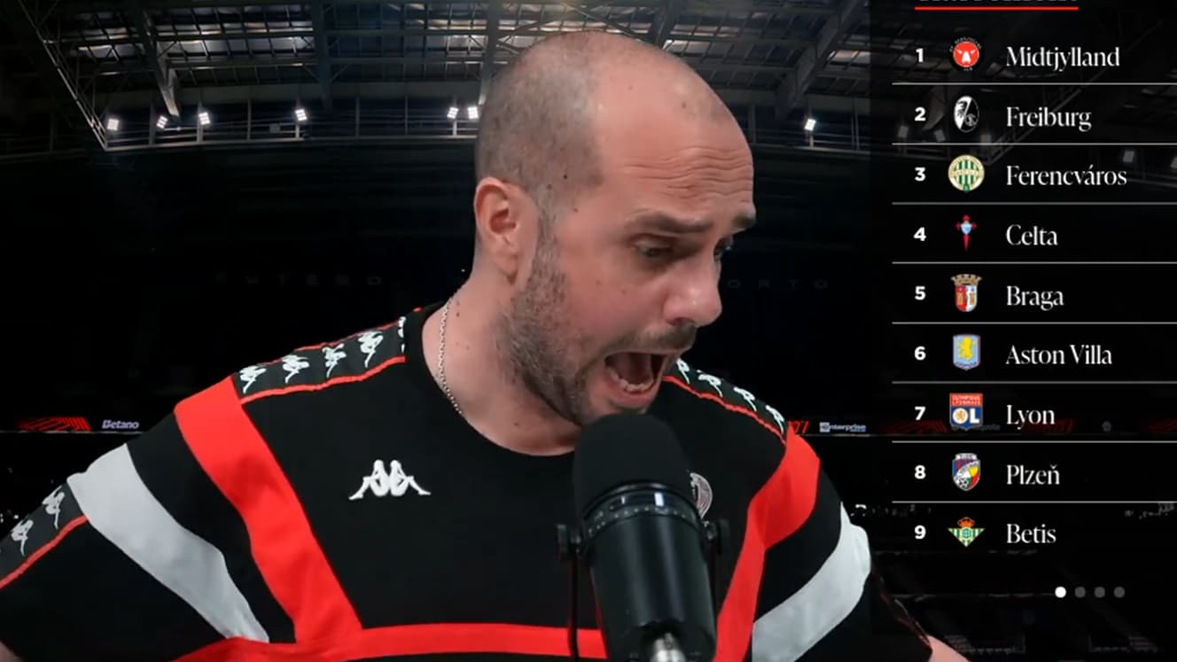 l'énorme craquage du commentateur de l'OGC Nice après le but du FC Porto après 18 secondes