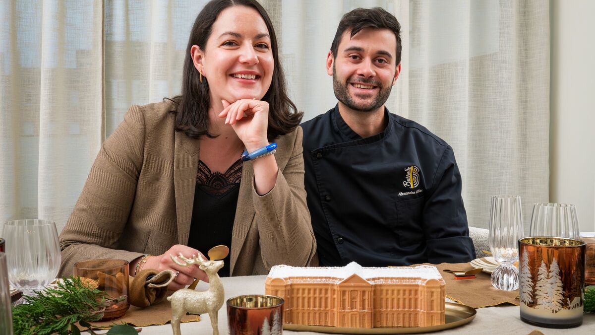 Cette pâtisserie toulousaine transforme le Capitole en bûche glacée !