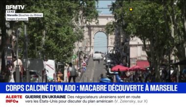 Le corps d'un jeune homme de 15 ans retrouvé carbonisé à Marseille