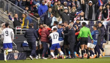 Bagarre générale, Pochettino au sol... le match entre les États-Unis et le Paraguay se termine dans le chaos