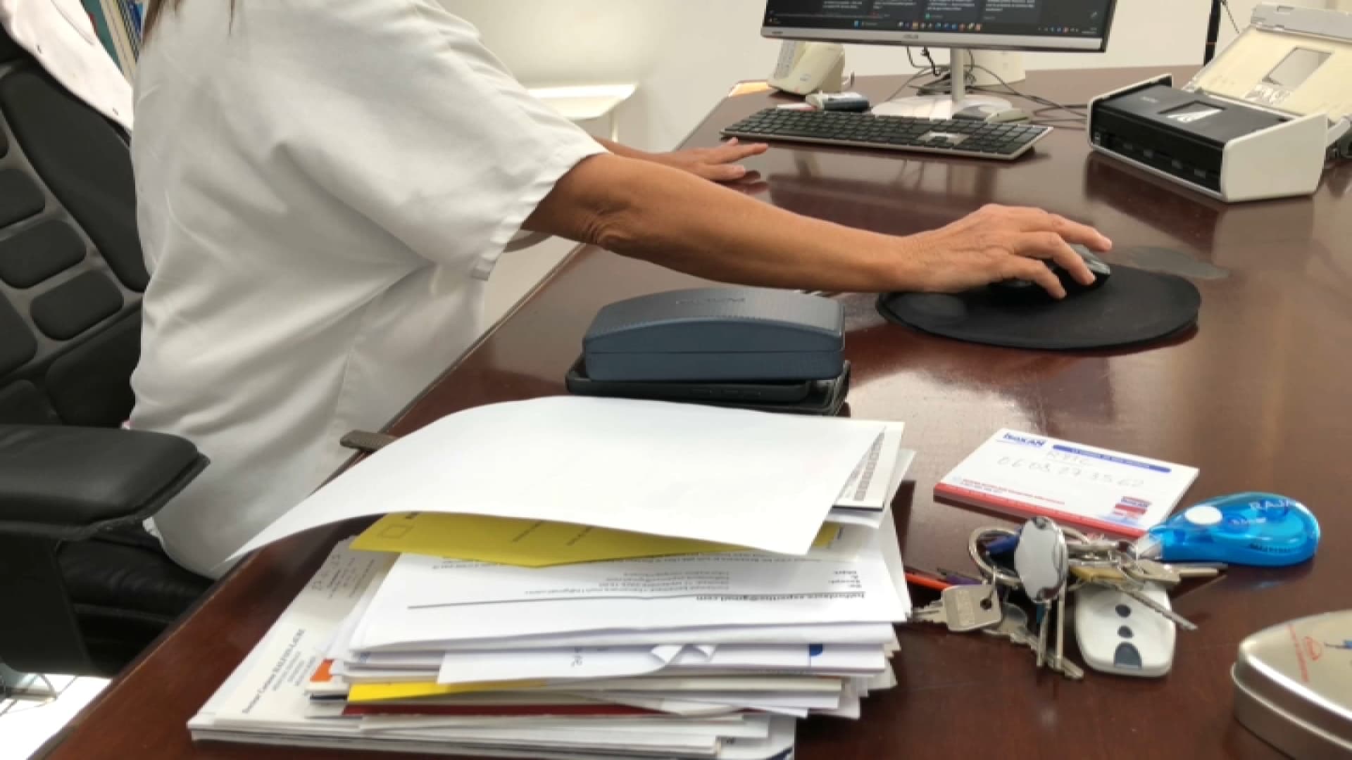 Les professionnels de santé ne sont pas tous équipés (Photo d'illustration)