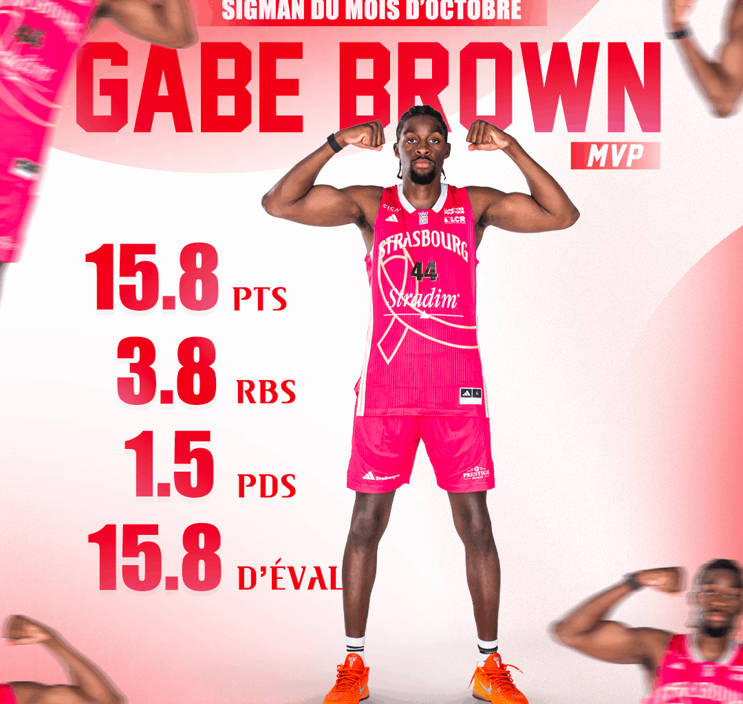 GABE BROWN ÉLU SIGMAN DU MOIS D'OCTOBRE !