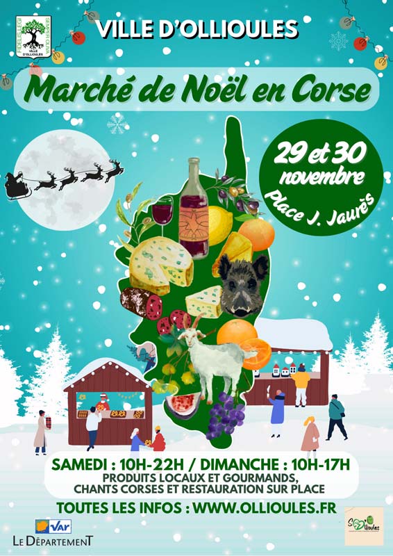 Marché de Noël Corse à Ollioules