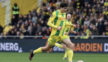Louis Leroux, milieu du FC Nantes